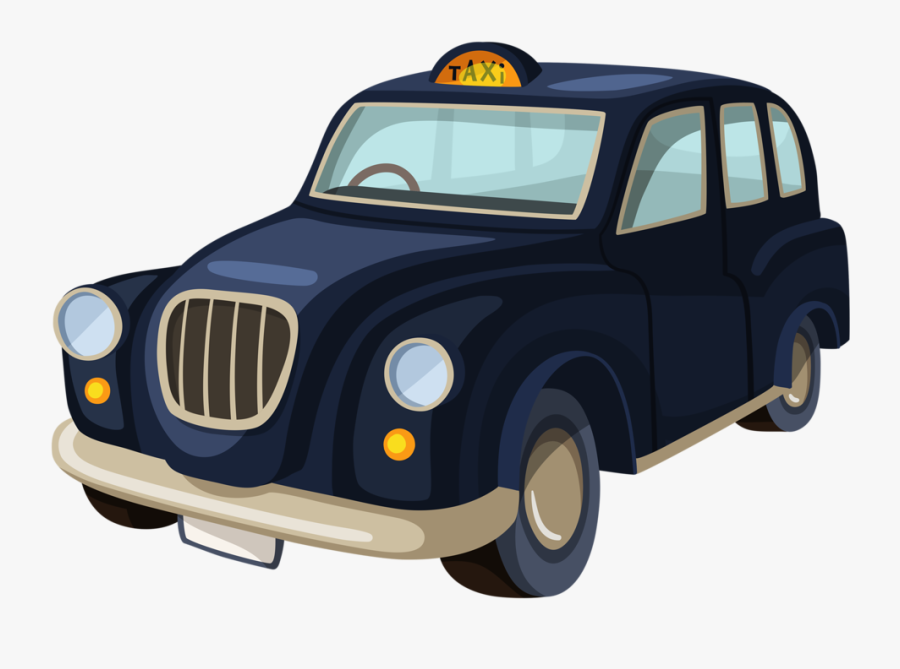 London Taxi Cab Clipart, Transparent Clipart