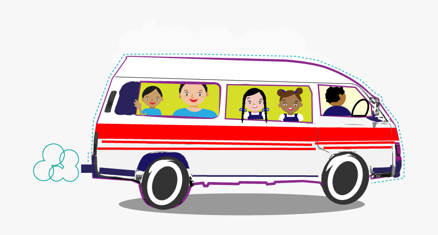 Taxi Clipart School - South African Taxi Clipart, Transparent Clipart