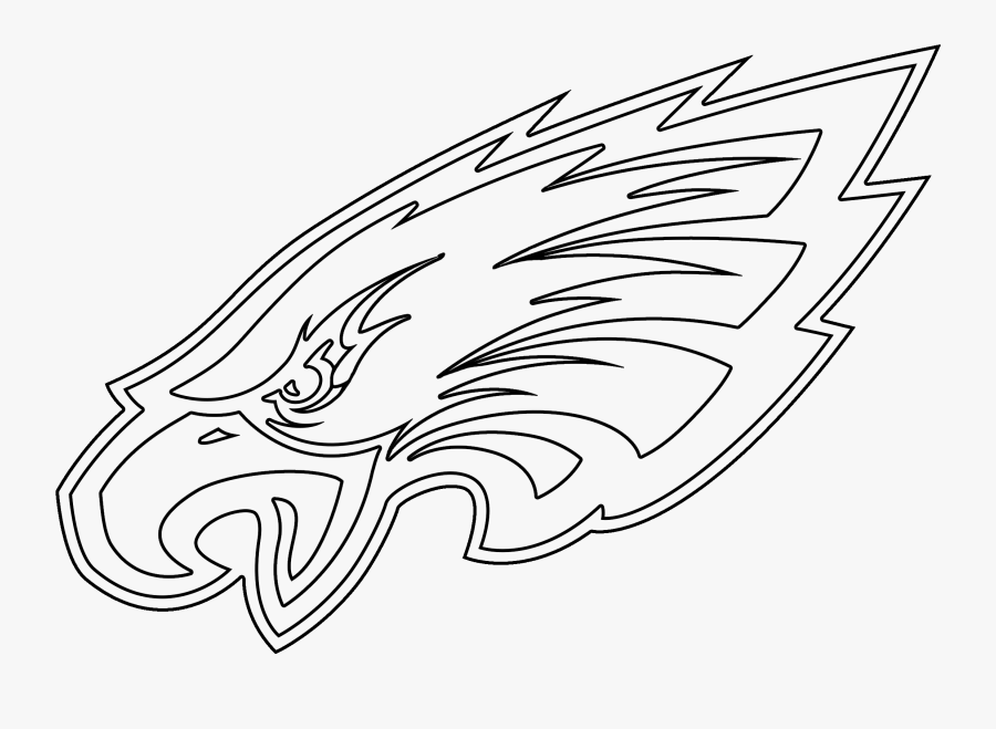 Image Result For Philadelphia Eagles Logo Png - Philadelphia Eagles Logo Coloring Page, Transparent Clipart
