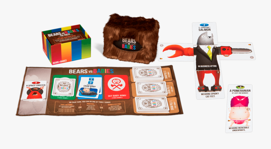 Bears Vs Babies Card Game - Bears Vs Babies, Transparent Clipart