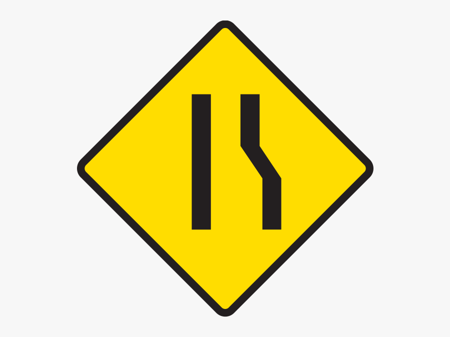 Hd Warning Traffic Road Sign Free Clipart Hq Clipart - Right Turn Road Sign, Transparent Clipart