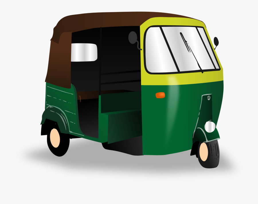 Cart,van,car - Auto Rickshaw Clipart, Transparent Clipart