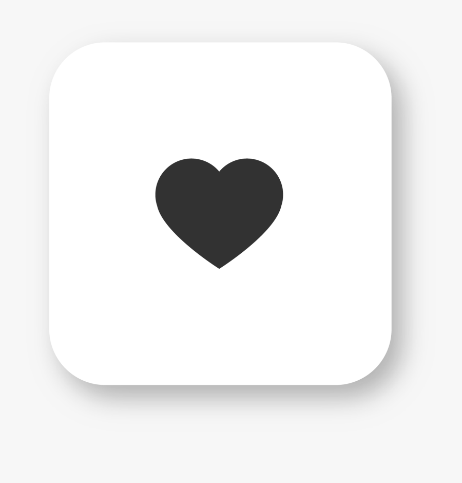 Instagram Icon Clipart - Heart, Transparent Clipart