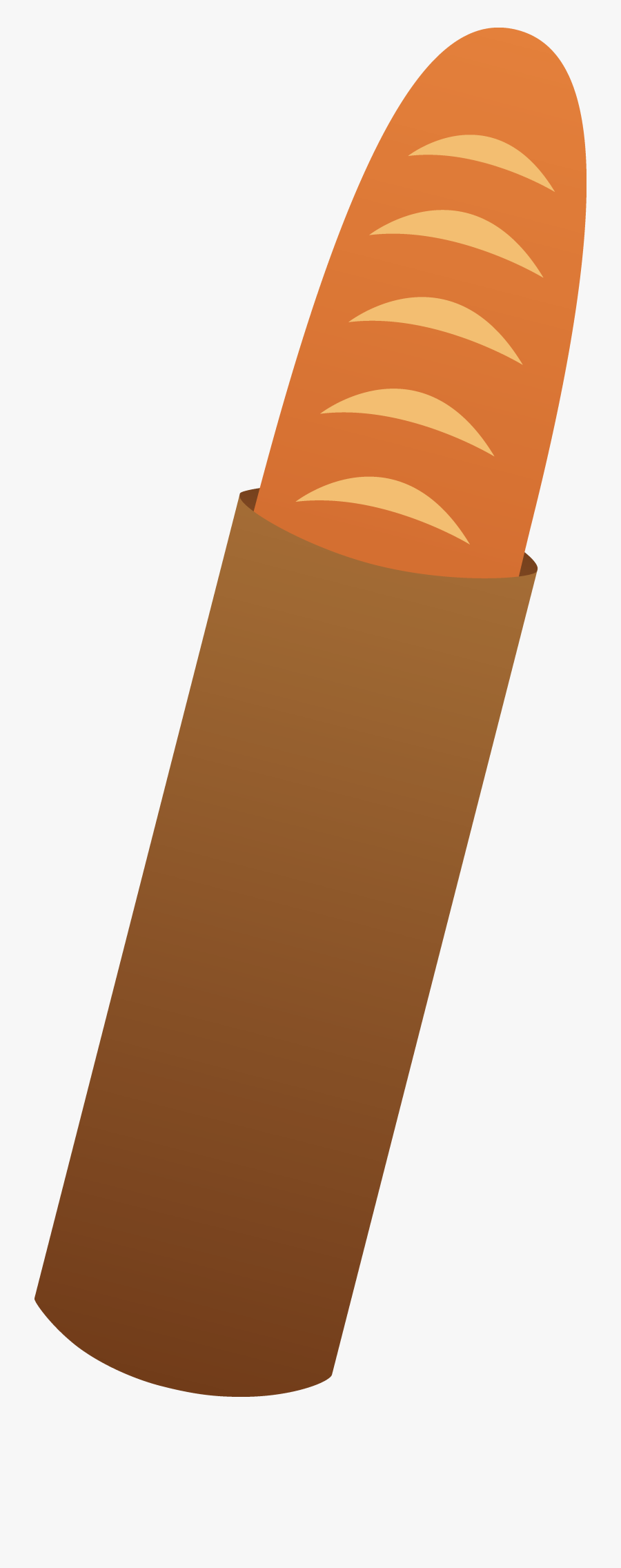 Svg Library Stock Loaf In Bag Free - Bag Of Bread Clipart, Transparent Clipart