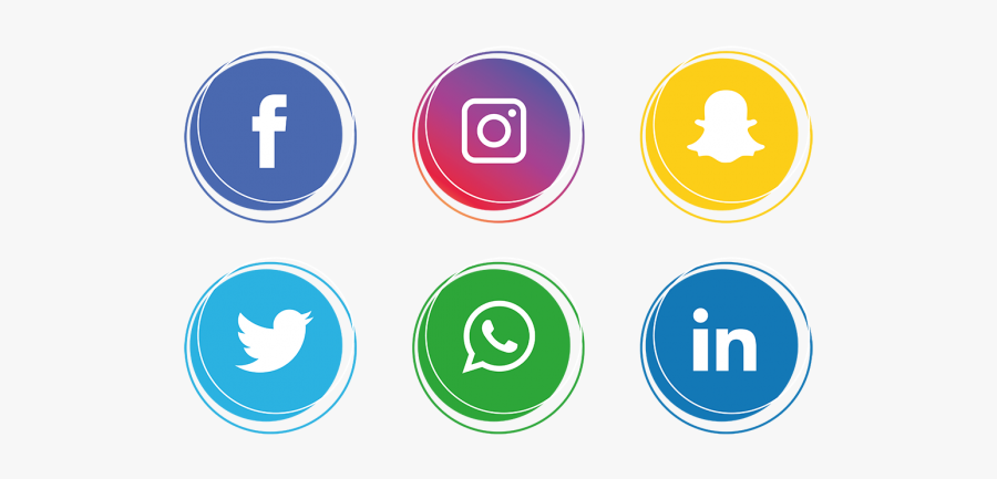Facebook E Instagram Png - Transparent Background Social Media Icons Png, Transparent Clipart