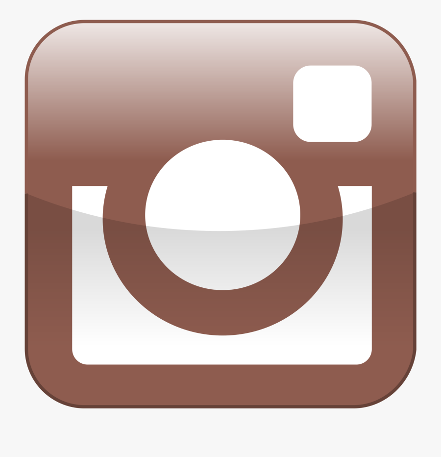 Instagram Clipart Original - Logo Instagram Marron, Transparent Clipart