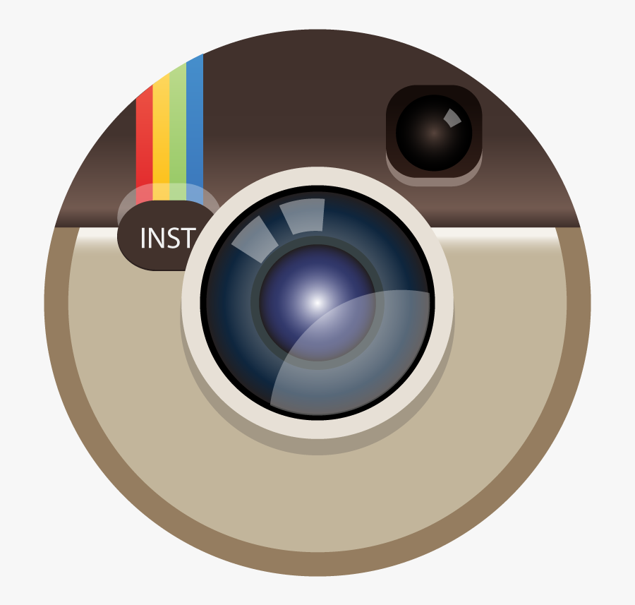 Instagram Png Logo - Instagram Old Logo Circle, Transparent Clipart
