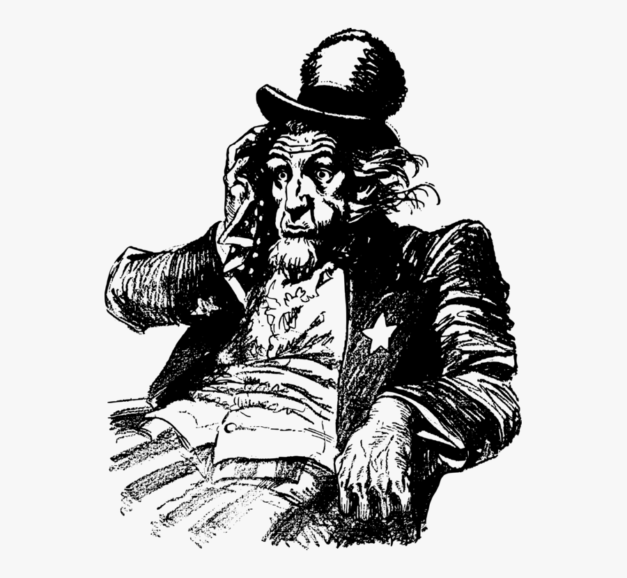 Human Behavior,art,monochrome Photography - Drug Pricing Uncle Sam, Transparent Clipart