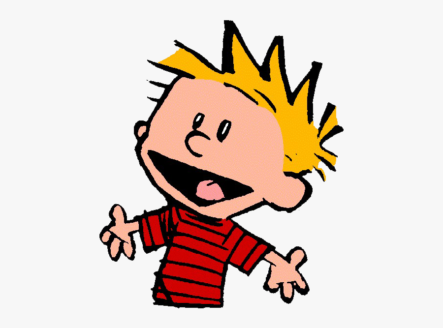 Calvin And Hobbes Transparent Background Png Mart - Calvin Cartoon, Transparent Clipart