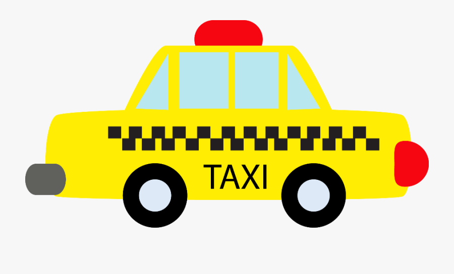 Taxi Clip Art, Transparent Clipart