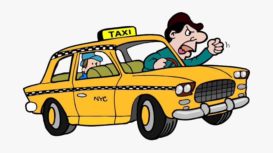 Svg Free Download Driver Nenagh Silent Film - Angry Taxi Driver Cartoon, Transparent Clipart