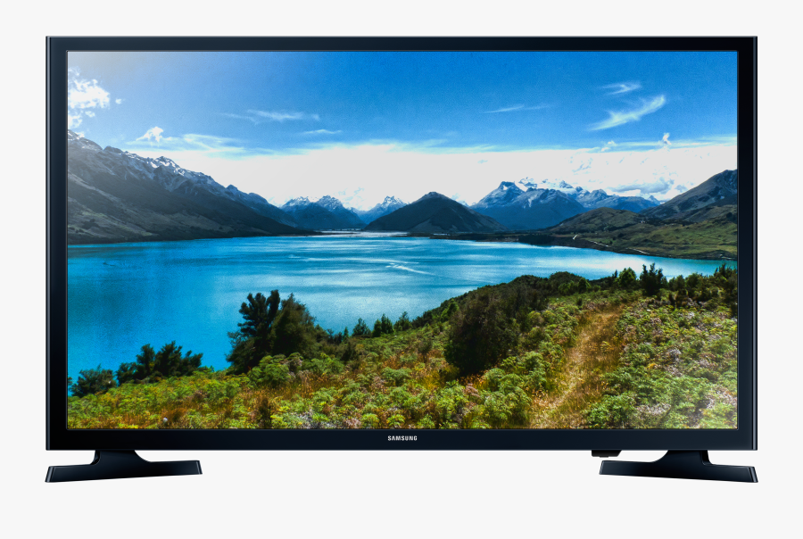 Television Clipart Flat Screen Tv - Samsung J4300, Transparent Clipart