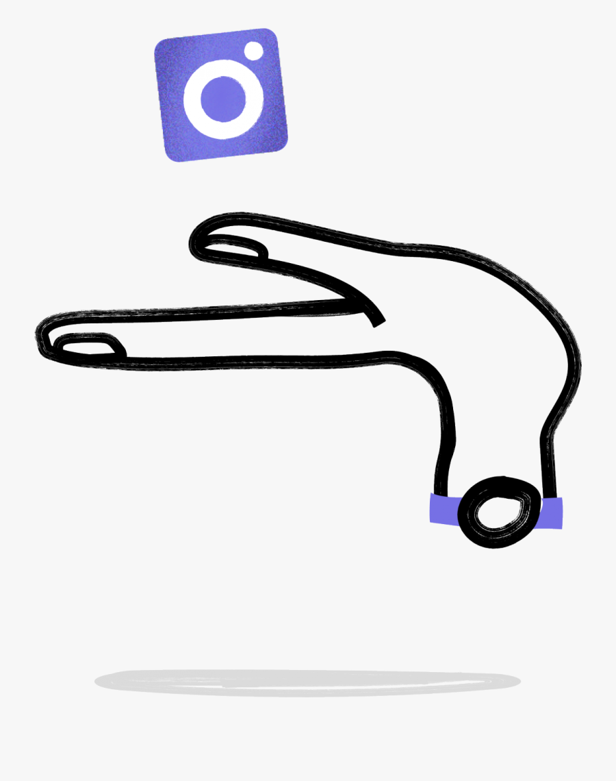 Social Media Tool For Instagram, Transparent Clipart
