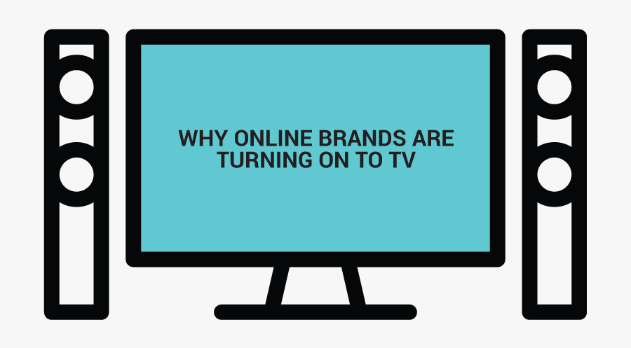 Clipart Tv Tv Advertisement - Modern Tv Icon Png, Transparent Clipart