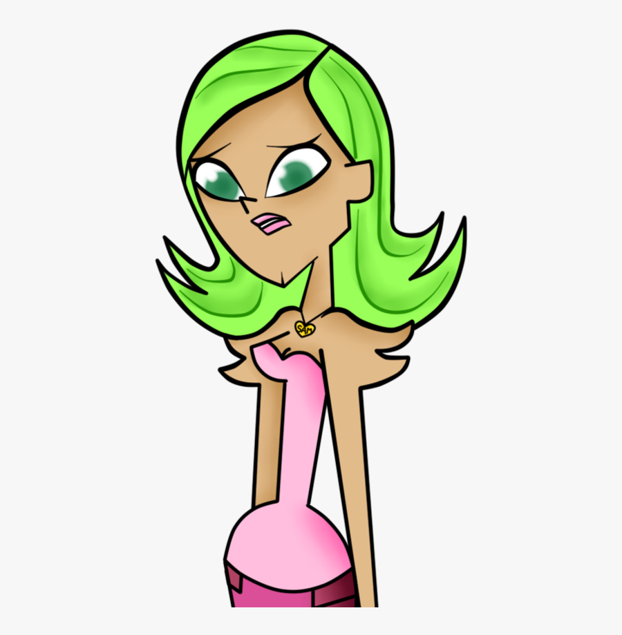 Tired Cartoon Girl - Drama Total Dakota, Transparent Clipart