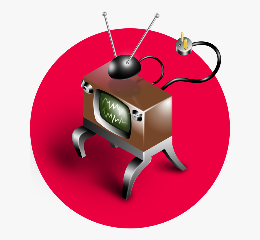 Weighing Scale,red,television - Television, Transparent Clipart