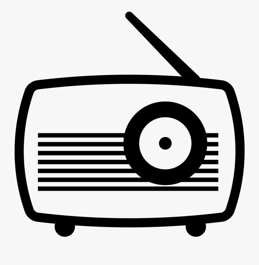 Transparent Television Icon Png - Television And Radio Png, Transparent Clipart