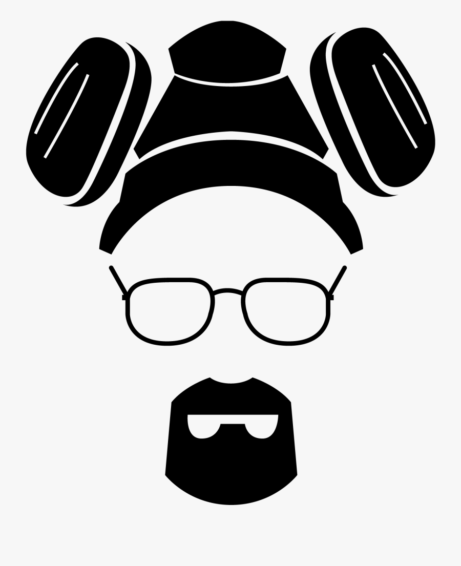 Bitch White Drawing Walter Clipart - Breaking Bad Vector Png, Transparent Clipart