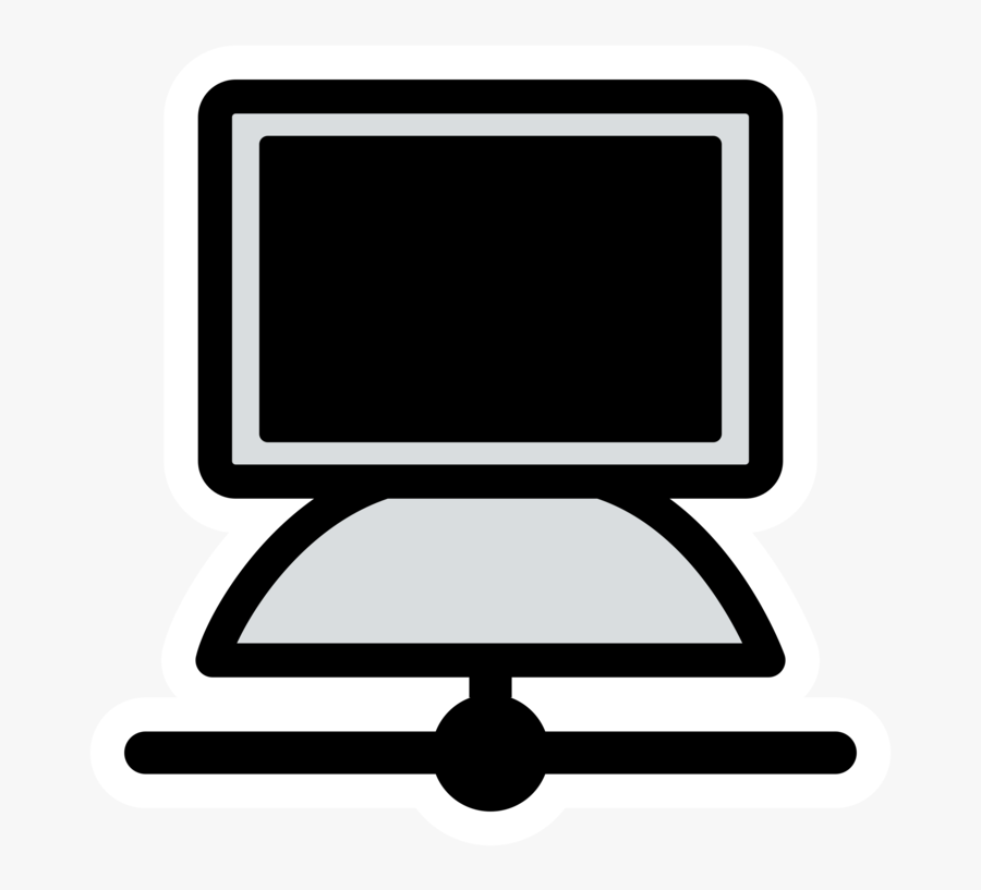 Computer Monitor,computer Icon,television Set - Transparent Background Computer Icon Clipart Png, Transparent Clipart
