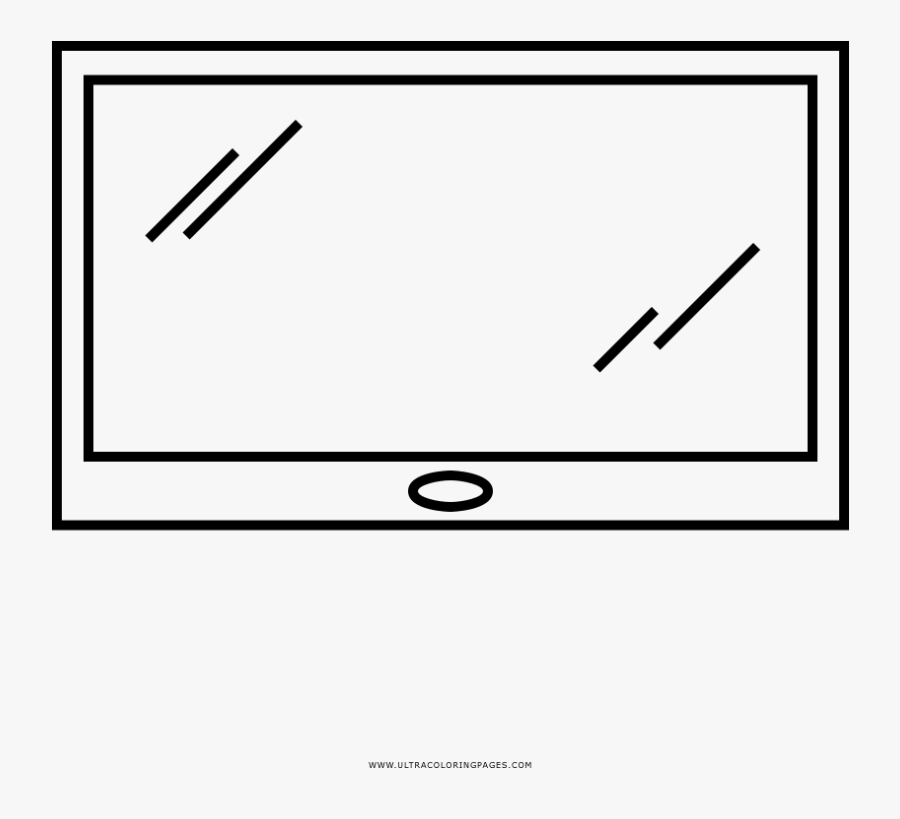 Tv Coloring Page Ultra Coloring Pages - Tv Coloring Pages, Transparent Clipart