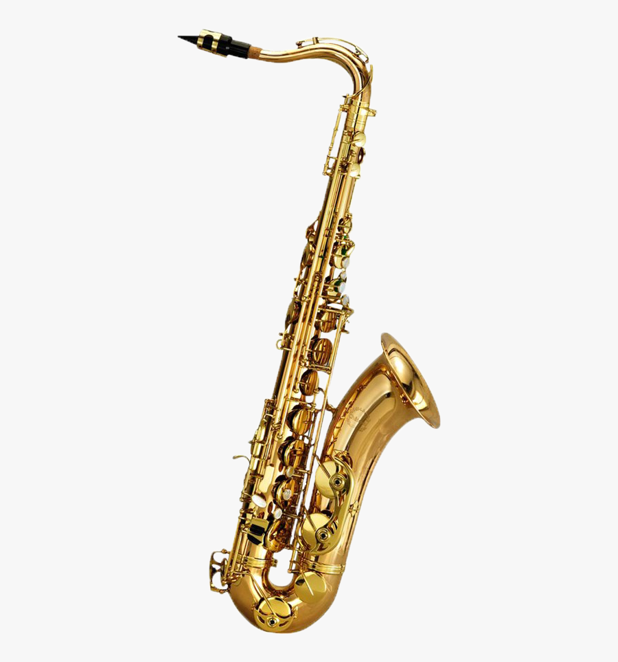 Baritone Saxophone Wind Instrument Clarinet Family - Blæseinstrumenter Png, Transparent Clipart