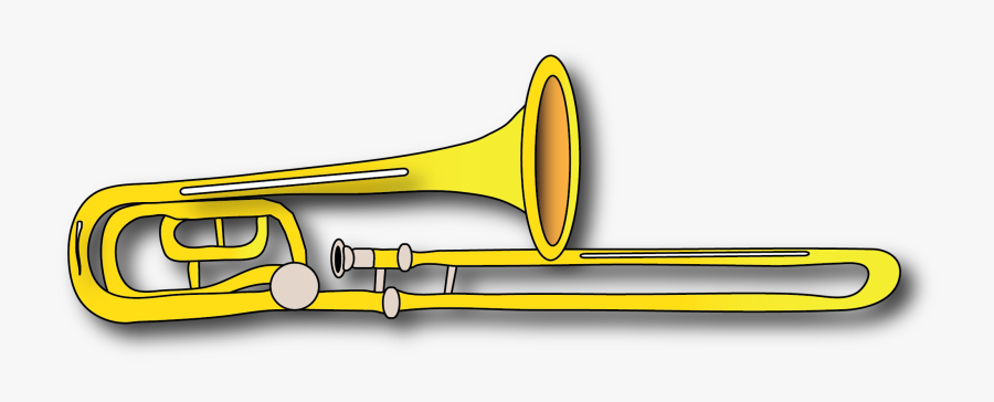 Types Of Trombone, Transparent Clipart