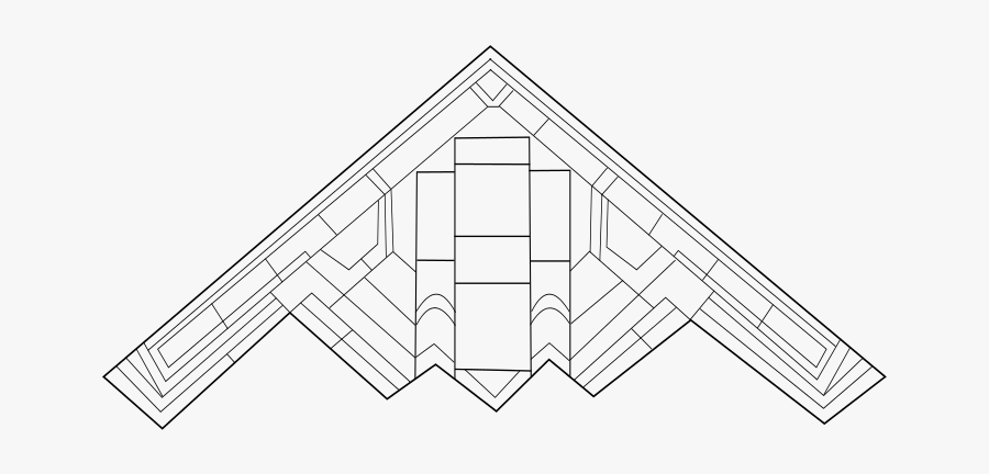 B2 Spy Plane - B2 Clipart, Transparent Clipart