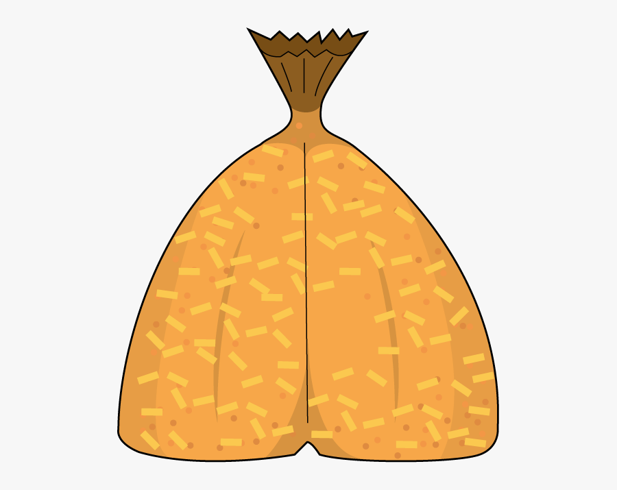 Fried Fish Clipart - アジフライ イラスト, Transparent Clipart