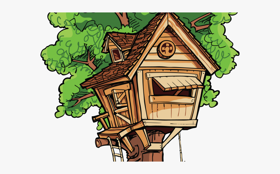 Tired World Cliparts - Magic Tree House Tree House, Transparent Clipart