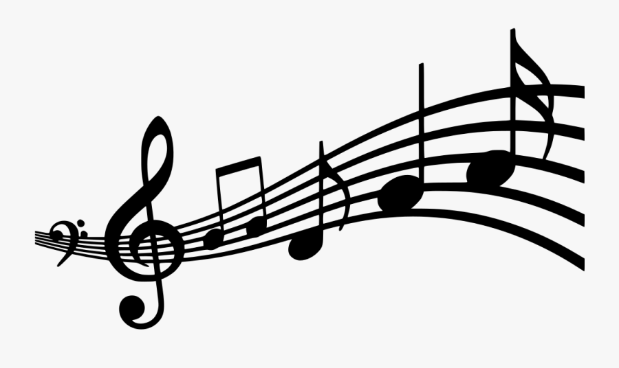 Music Clipart Silhouette - G Clef, Transparent Clipart