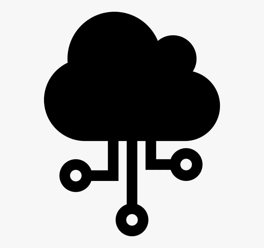 Transparent Watching Tv Clipart Black And White - Internet Of Things Clipart, Transparent Clipart