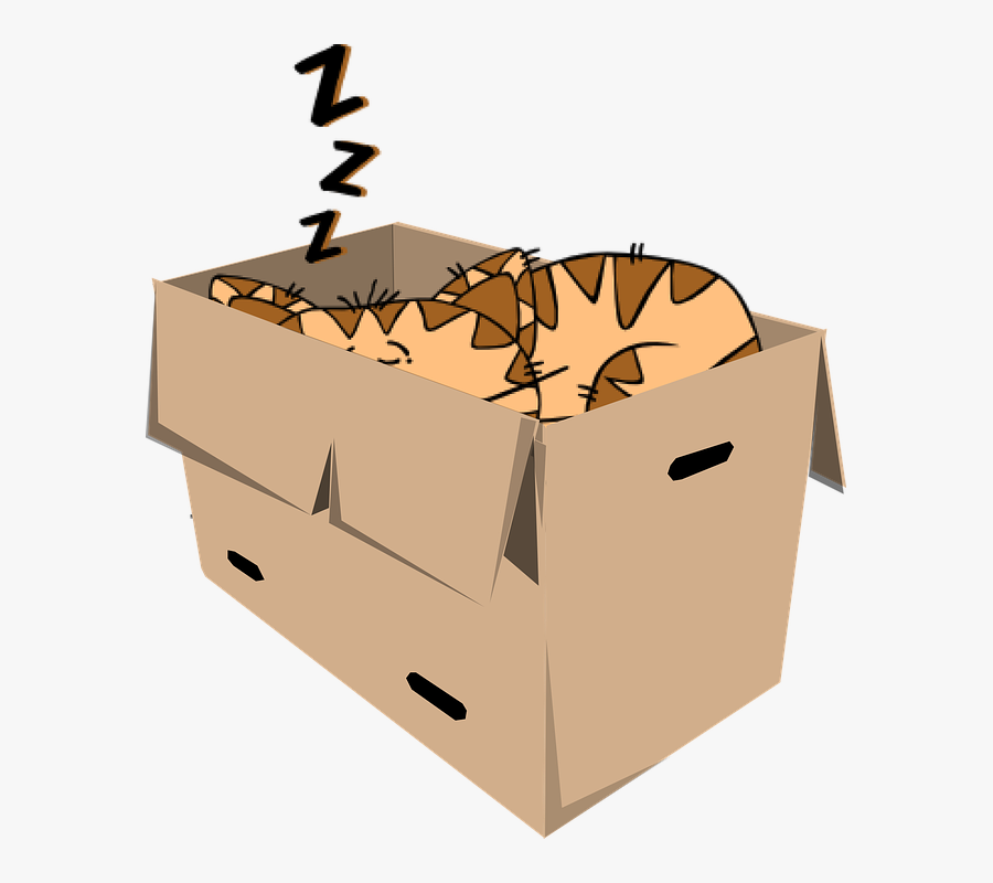 Transparent Tired Clipart - Cat Sleeping Clipart, Transparent Clipart