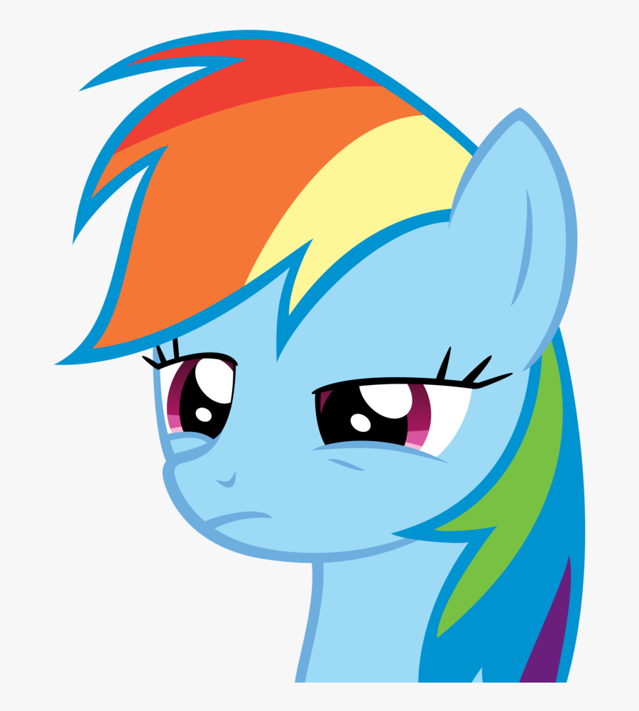 I"m Just Gonna Say Something About Stuff Like This - Rainbow Dash Mlp Tired, Transparent Clipart