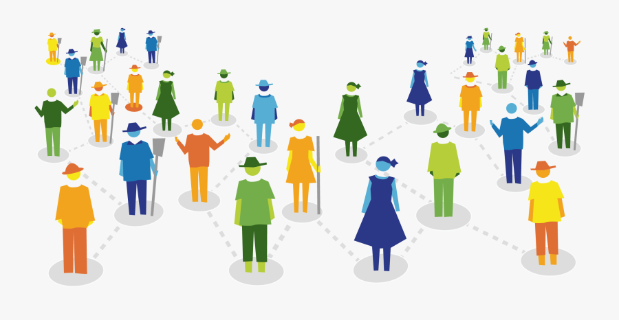 Information Wefarm Peer To Peer Internet Farmer Png - Group Of Farmers Clipart, Transparent Clipart