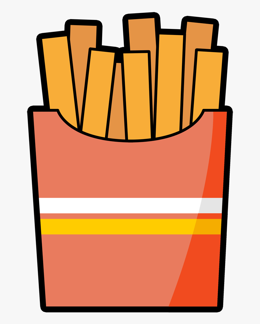 French Fries Cute Art , Free Transparent Clipart - ClipartKey