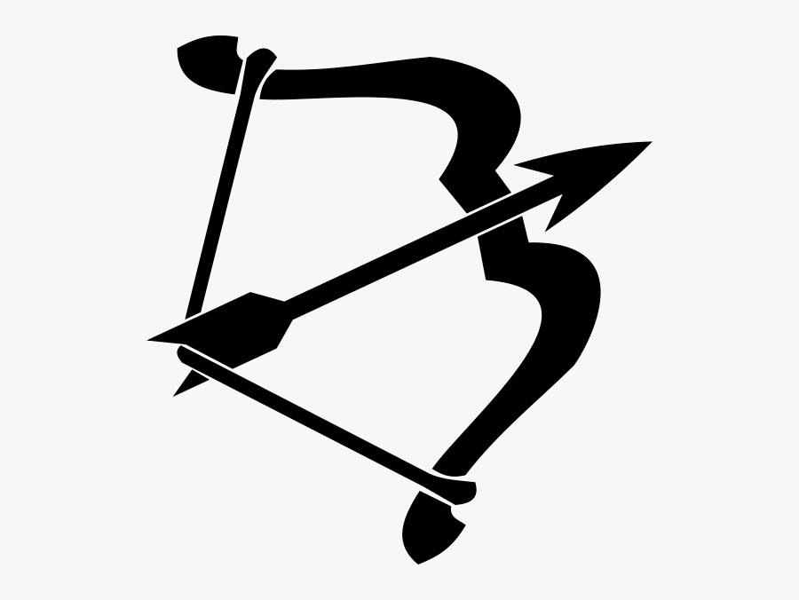 Archery Clipart Black And White, Transparent Clipart
