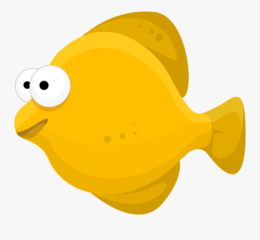 Clip Art Cartoon Fish Pics - Cartoon Fish Vector Png, Transparent Clipart