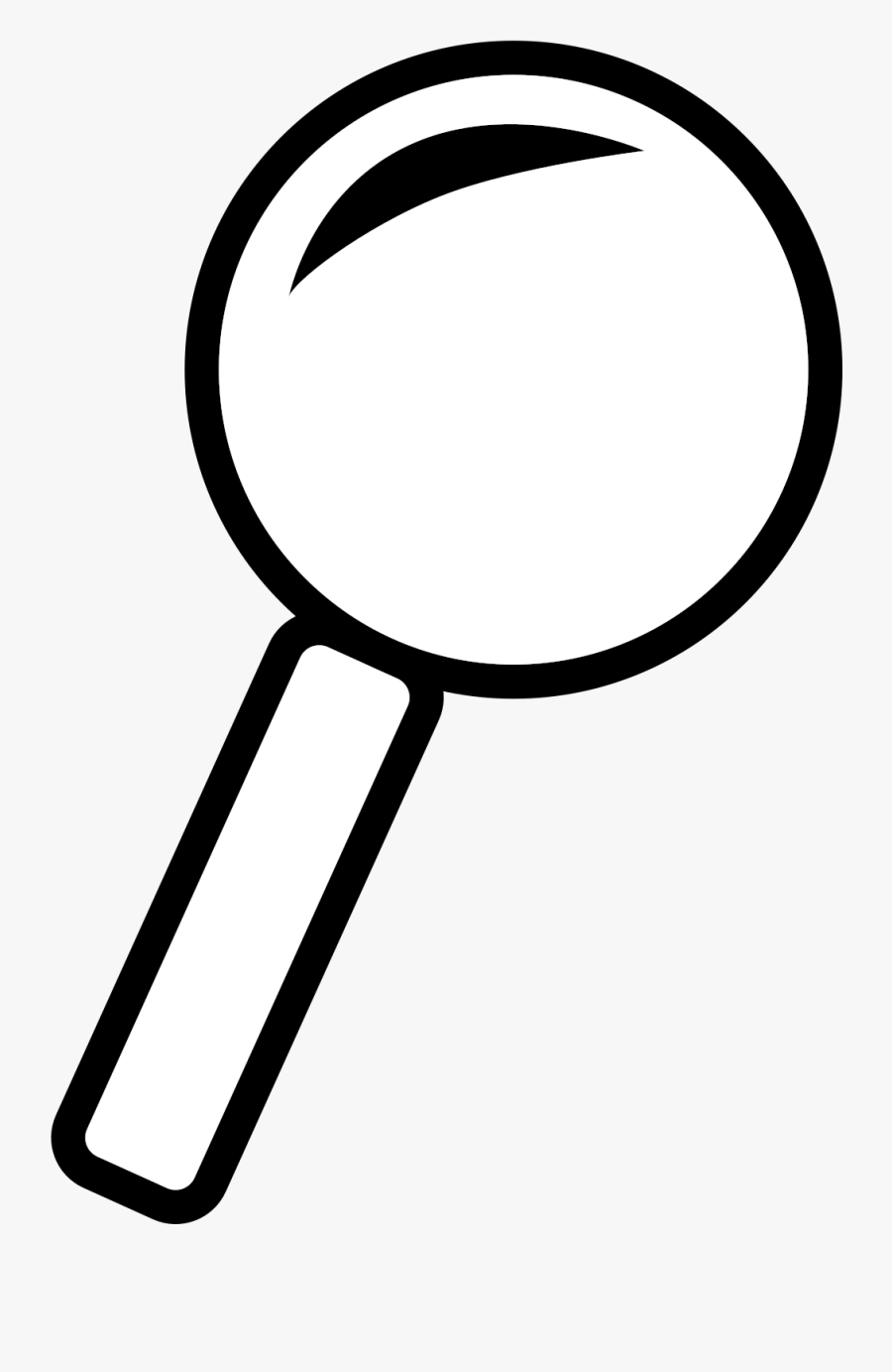 Magnify 1 Icon Clip Arts - Magnifying Glass Clipart Vector, Transparent Clipart