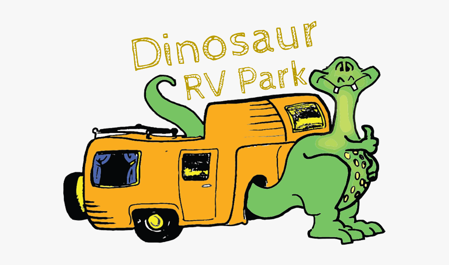 Rv Camping Clipart - Dinosaur Rv Park Drumheller Alberta, Transparent Clipart