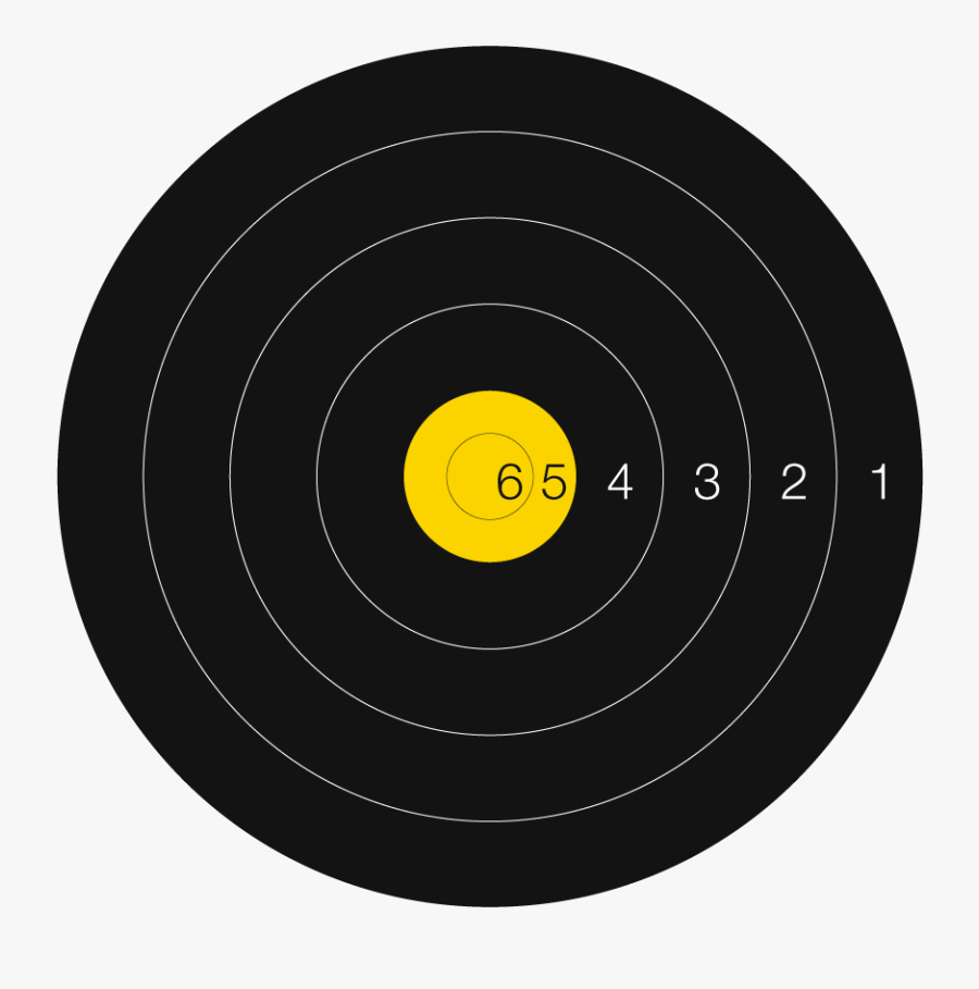 Archery Target Png - Prohibido Fumar, Transparent Clipart