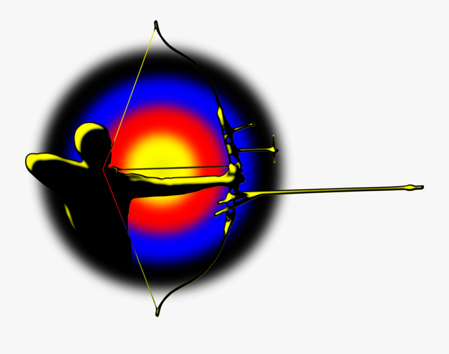 Target Archery,sphere,computer Wallpaper - Gambar Siluet Panahan, Transparent Clipart