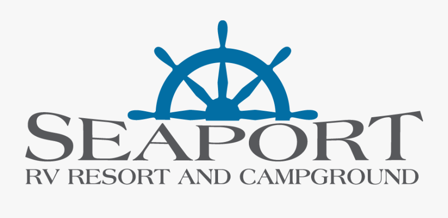Seaport Rv Resort & Campground Logo, Transparent Clipart