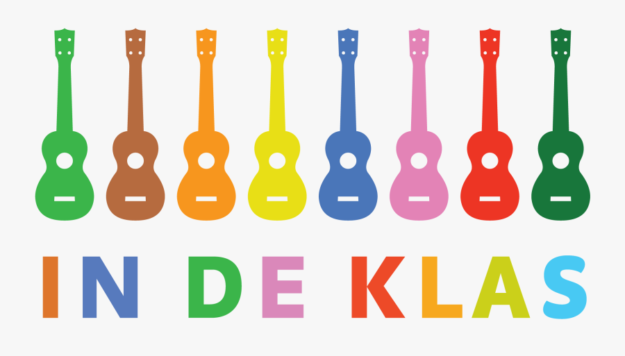 Ukulele In De Klas - Ukulele, Transparent Clipart