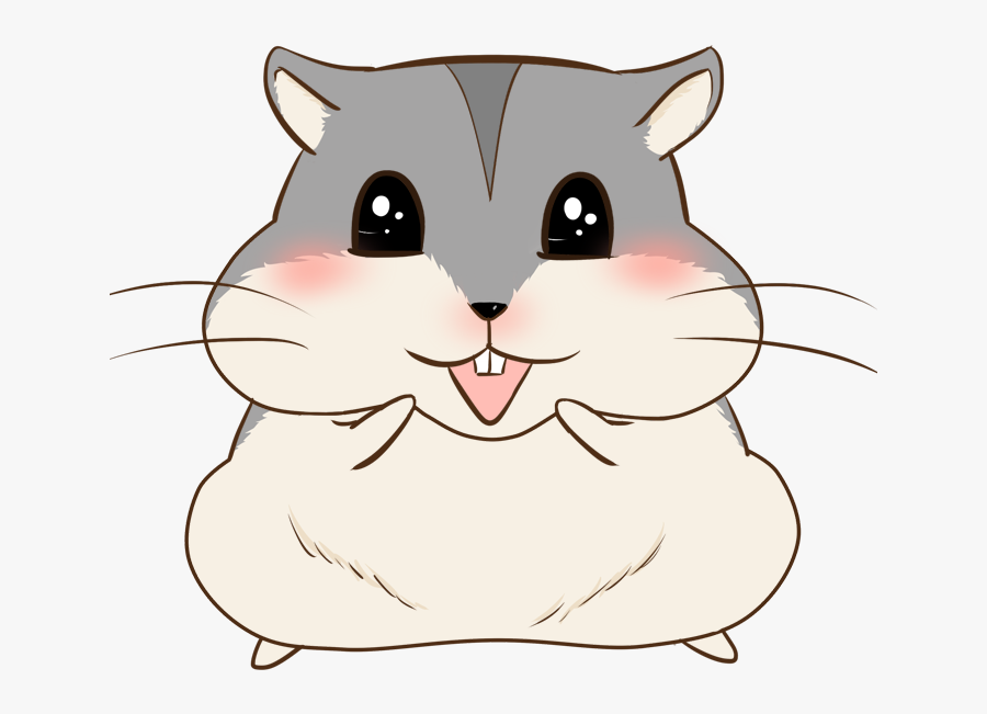 Clip Art Collection Of Free Hamster - หนู แฮม เตอร์ การ์ตูน น่า รัก ๆ, Transparent Clipart
