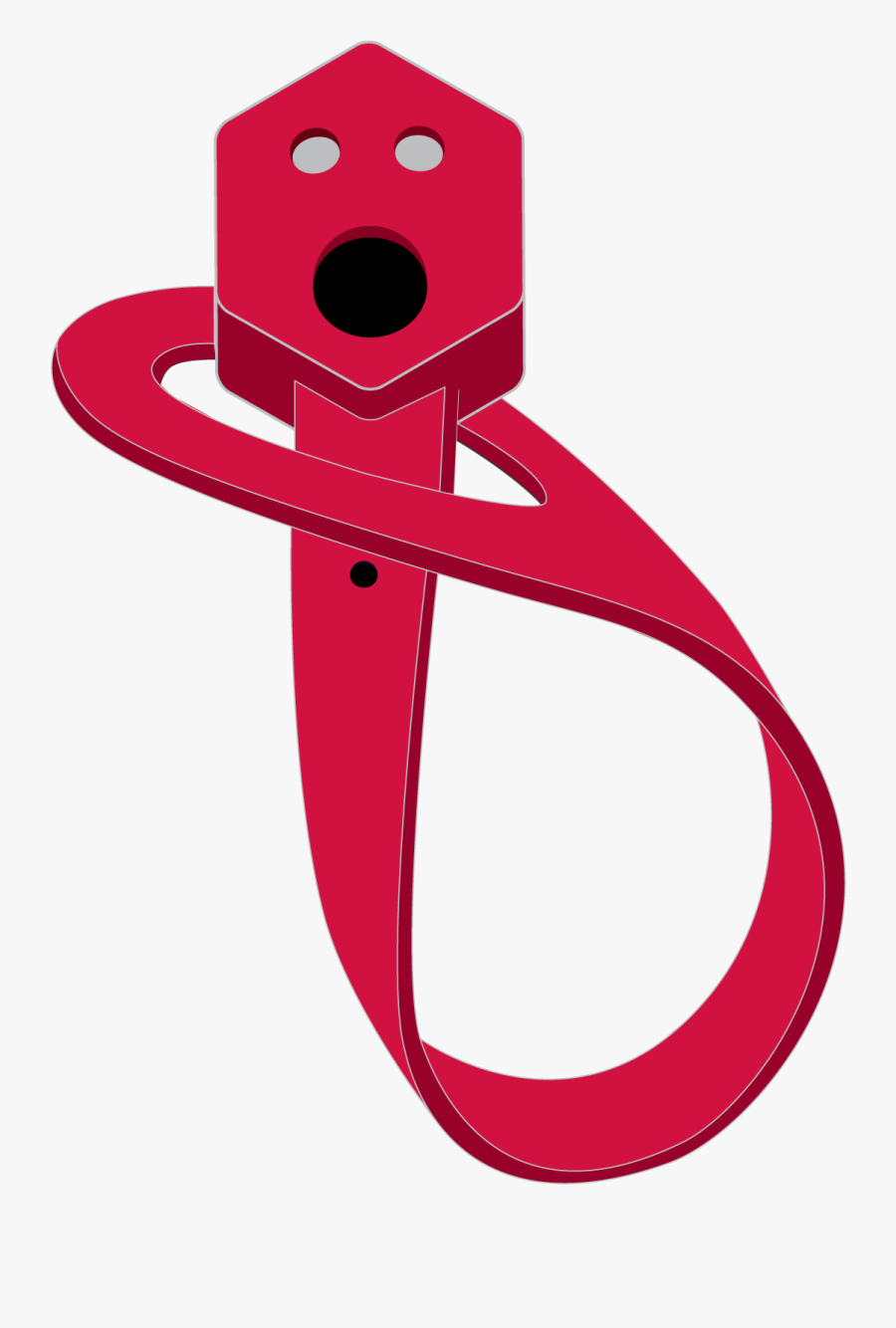 Rv Intelligence Hitch Pin Leash Holds 5/8” And 1/2”, Transparent Clipart