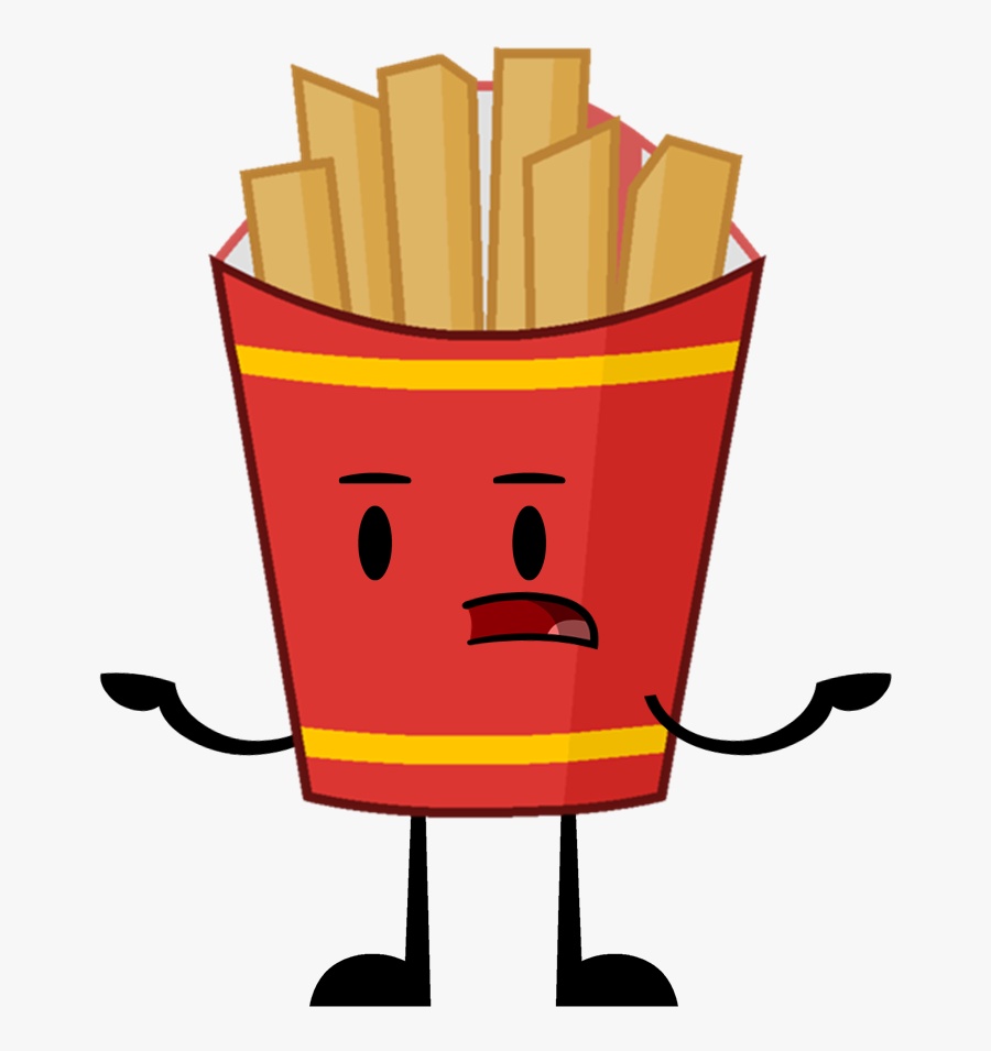 Transparent Frylock Png - Battle For Dream Island Fries, Transparent Clipart