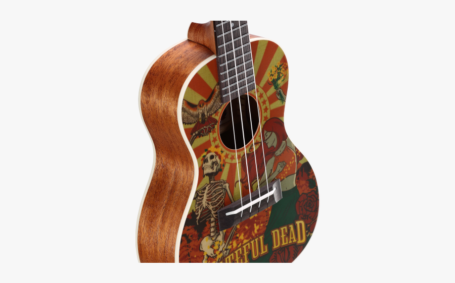 Ukulele Clipart Brown Guitar - Acoustic Guitar, Transparent Clipart