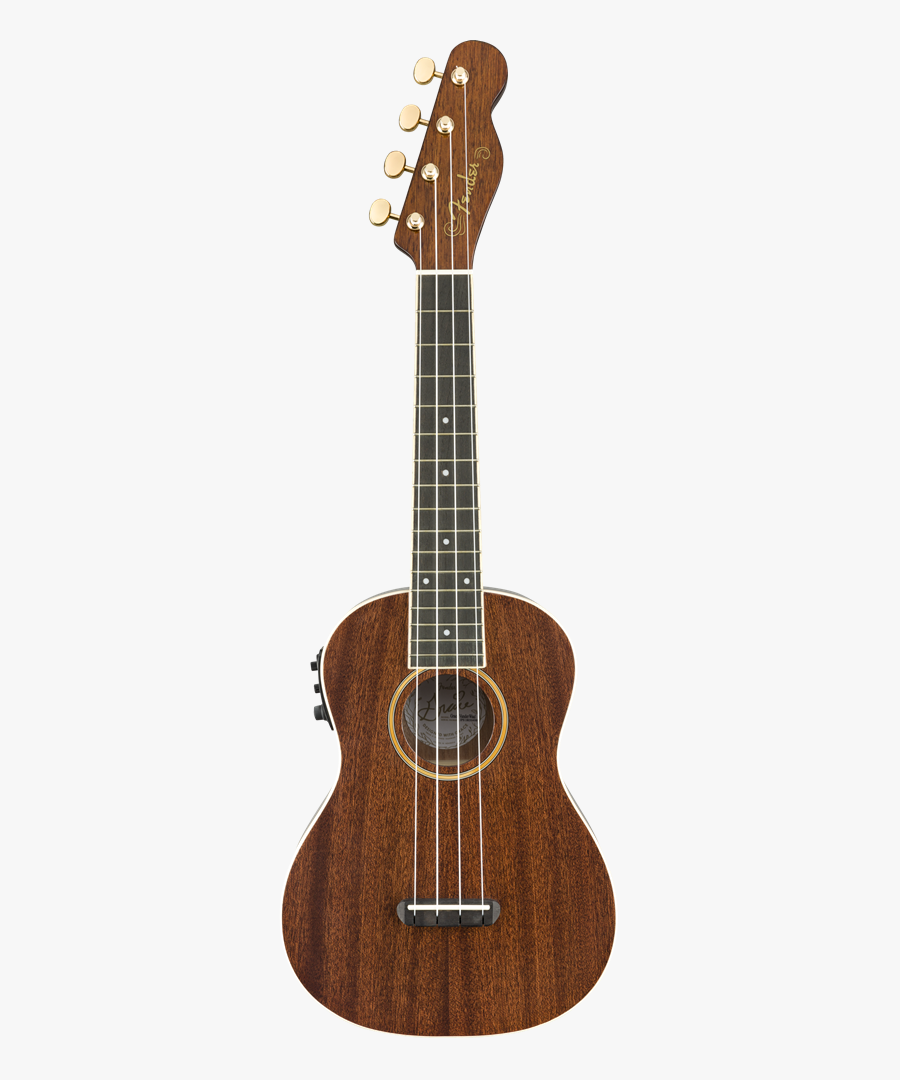 Fender Grace Vanderwaal Signature Ukulele, Transparent Clipart