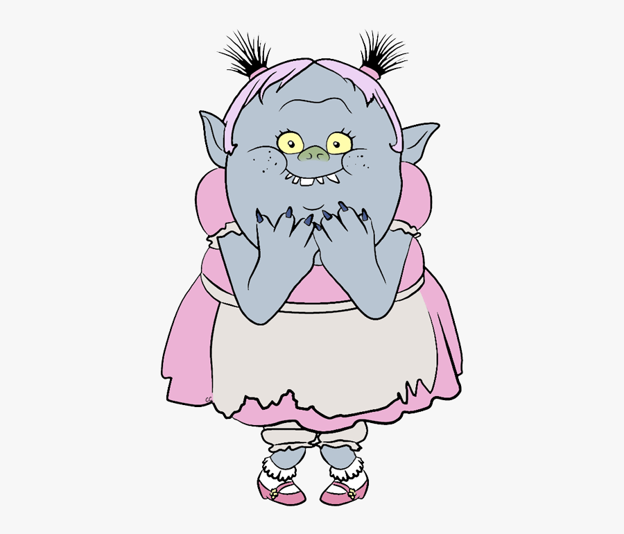 Download Trolls Bridget Coloring Pages , Free Transparent Clipart - ClipartKey