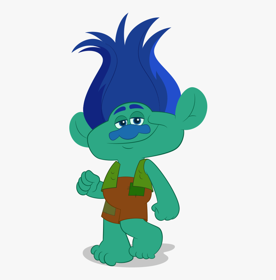 Tv Gallery Img Branch - Branch Trolls The Beat Goes, Transparent Clipart